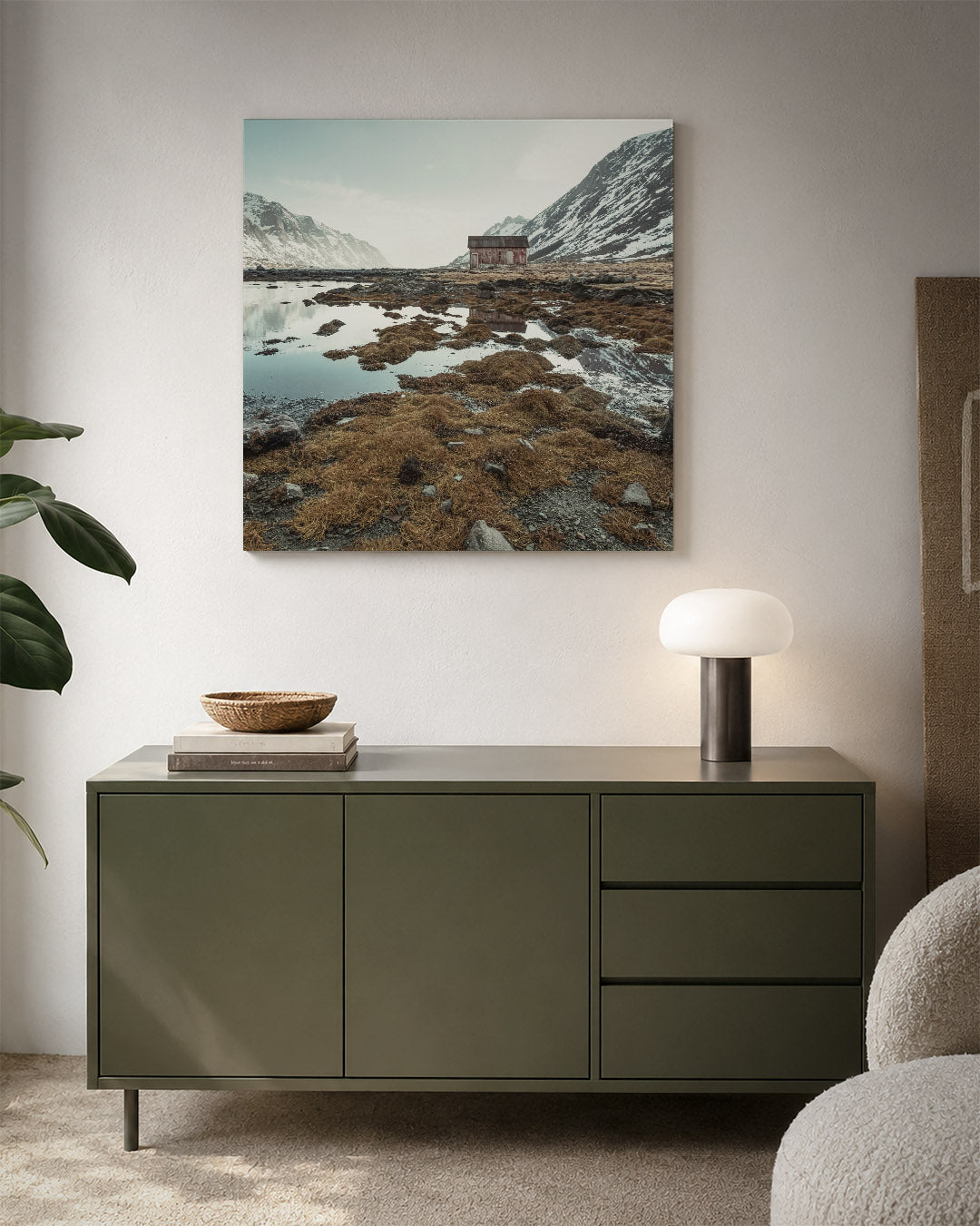 Berglandschap Kunstwerk
