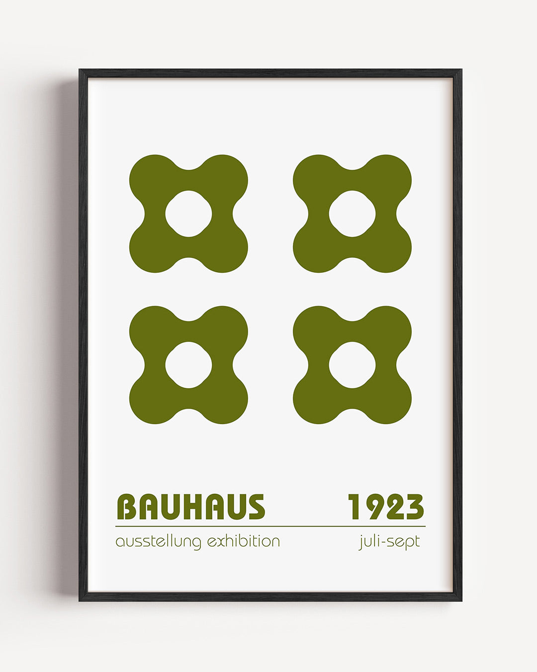 Vormritme en kleur Poster