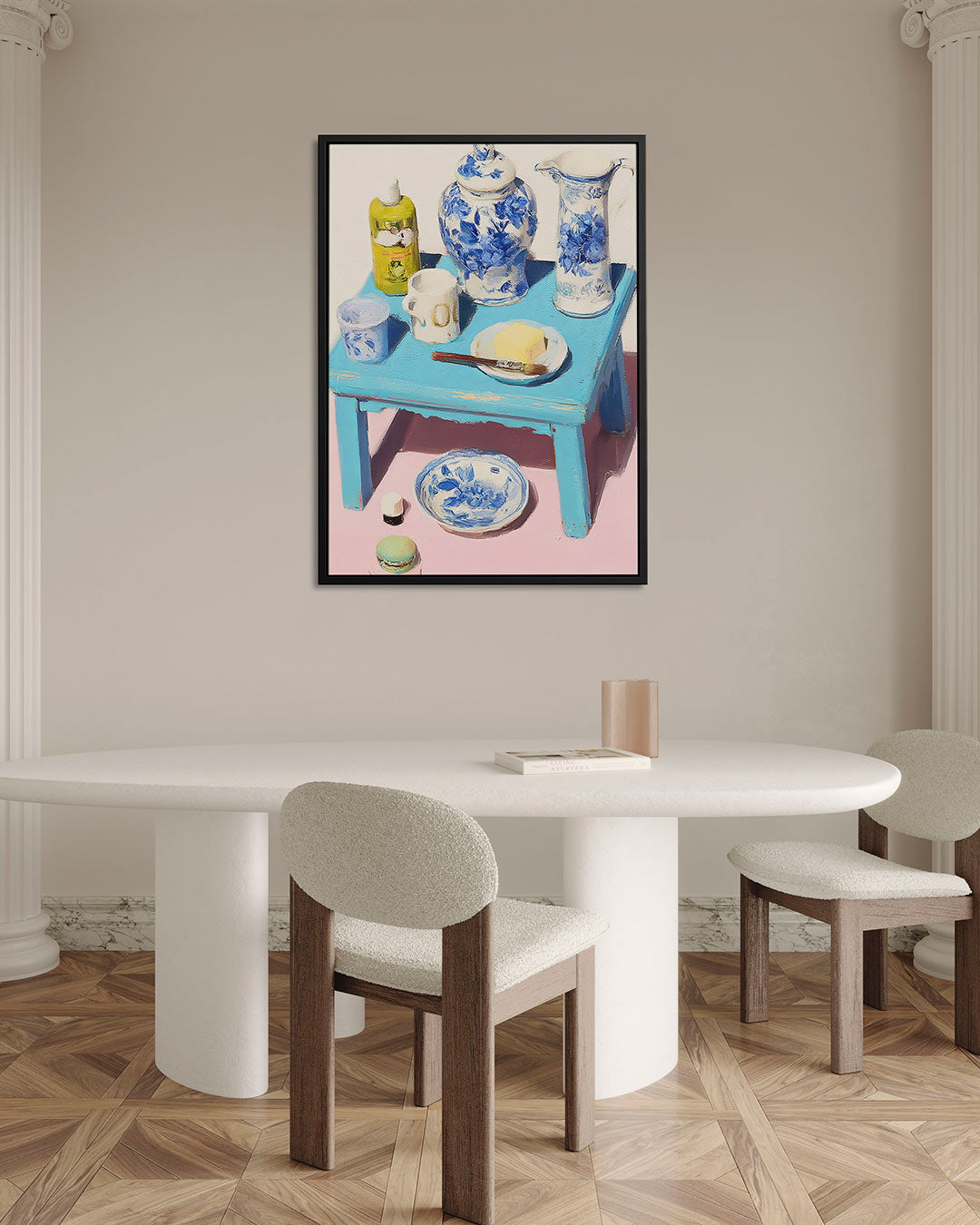 Kleurrijk stilleven Kunstwerk