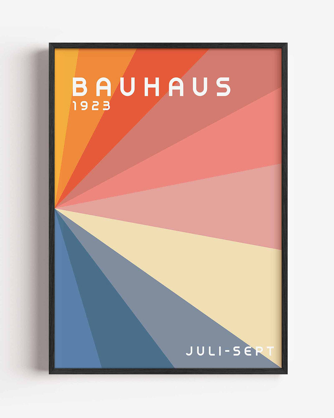 Stralende kleurvlakken Poster