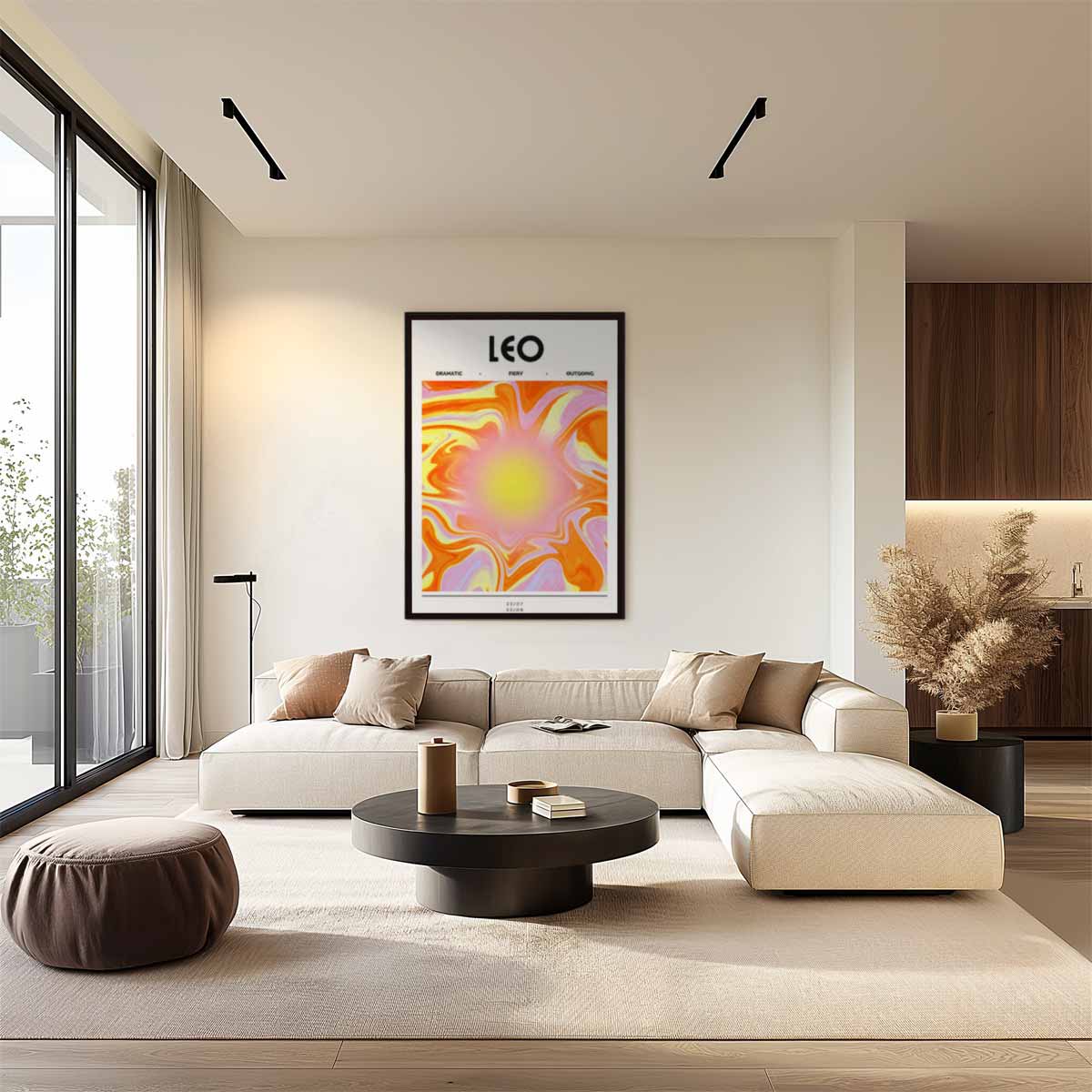 Abstract kunstwerk Kunstwerk-canvas-dibond-plexiglas-wanddecoratie-WallArtistic