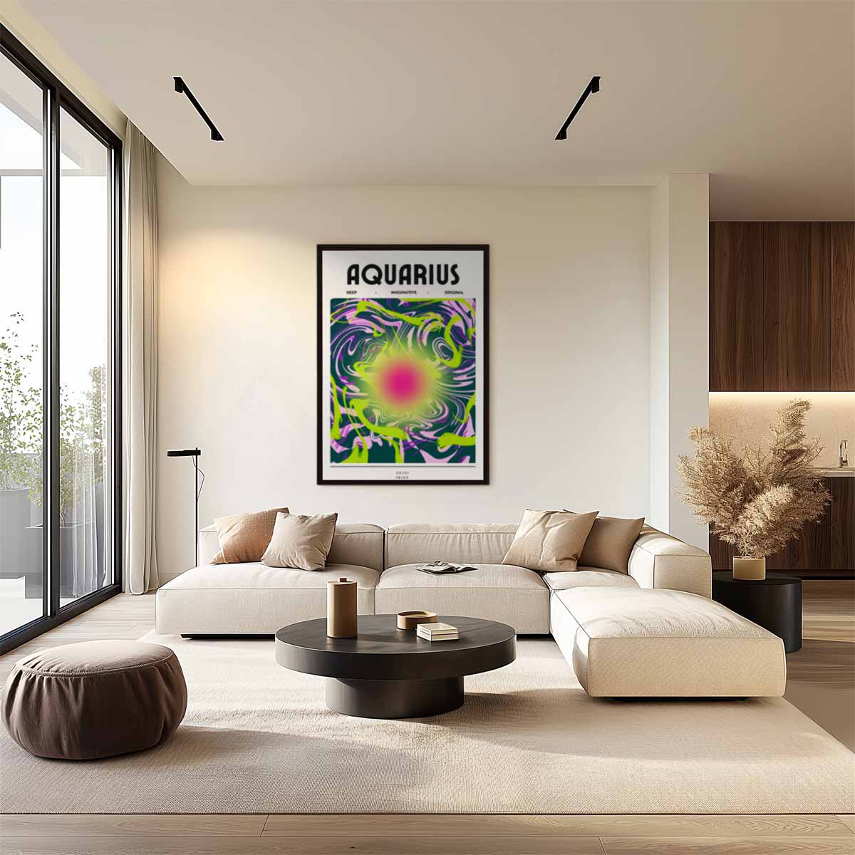 Abstract kunstwerk Kunstwerk-canvas-dibond-plexiglas-wanddecoratie-WallArtistic