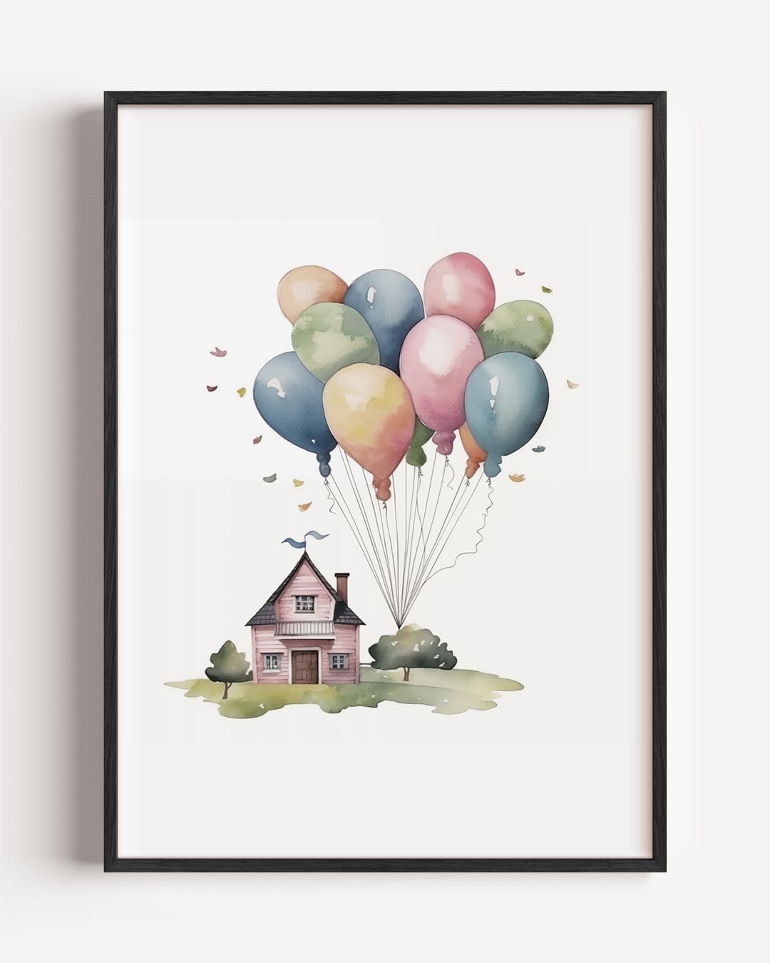 Dromerige Huis Avontuur Poster-WallArtistic