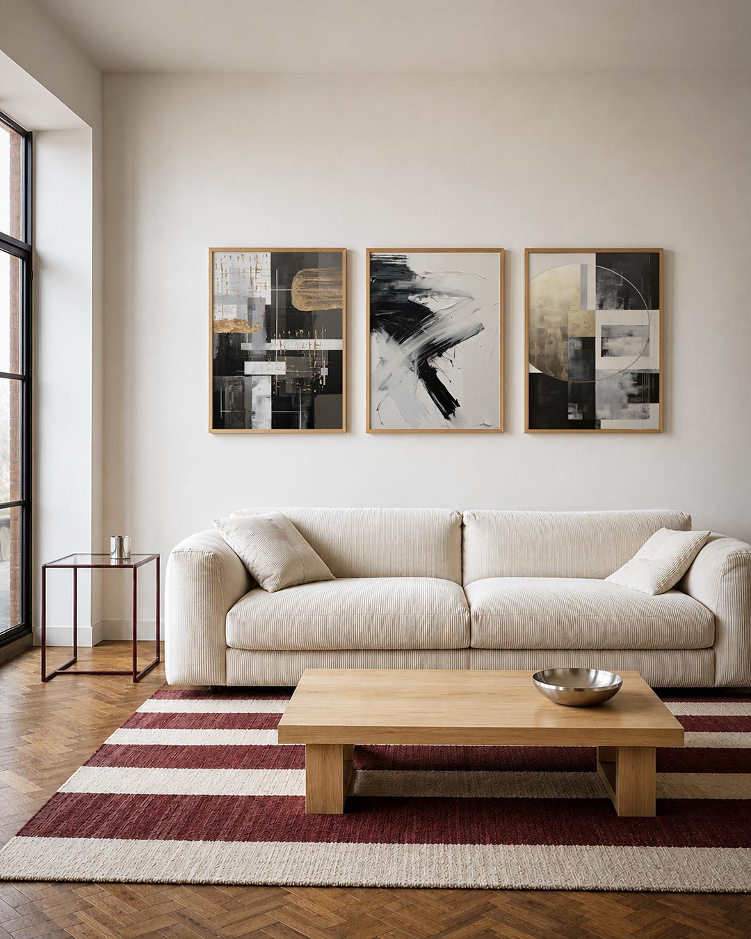 Gouden lijnenspel Posterset