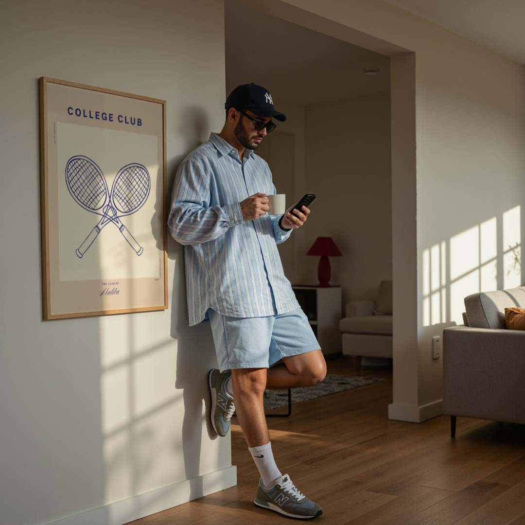 Tennis Vibes Poster-WallArtistic