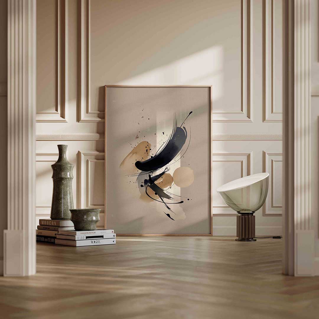 Abstracte vormen Poster