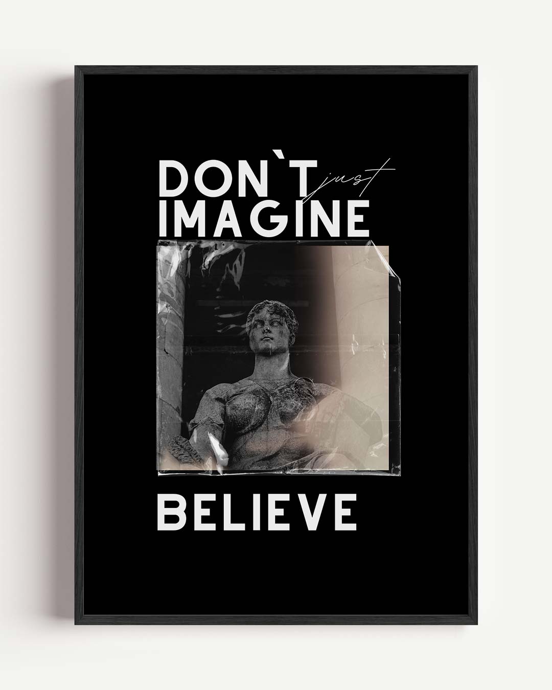 Motivatieposter met Inspirerende Boodschap Poster