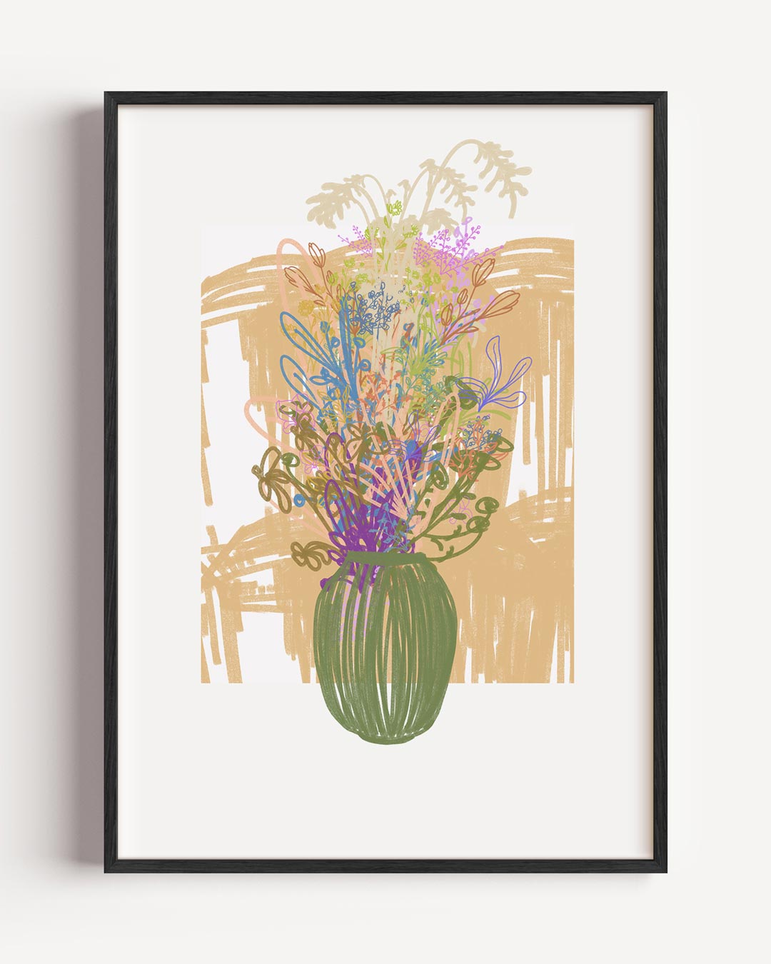 Bloemenpracht in een Vaas Poster-WallArtistic