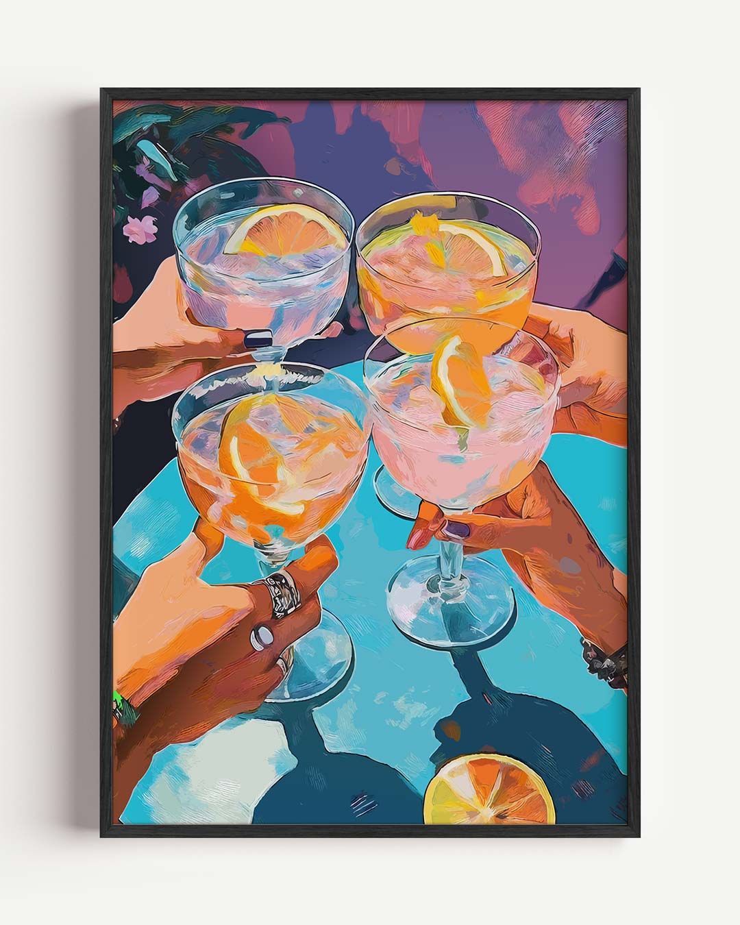 Vrolijke Zomer Cheers Poster