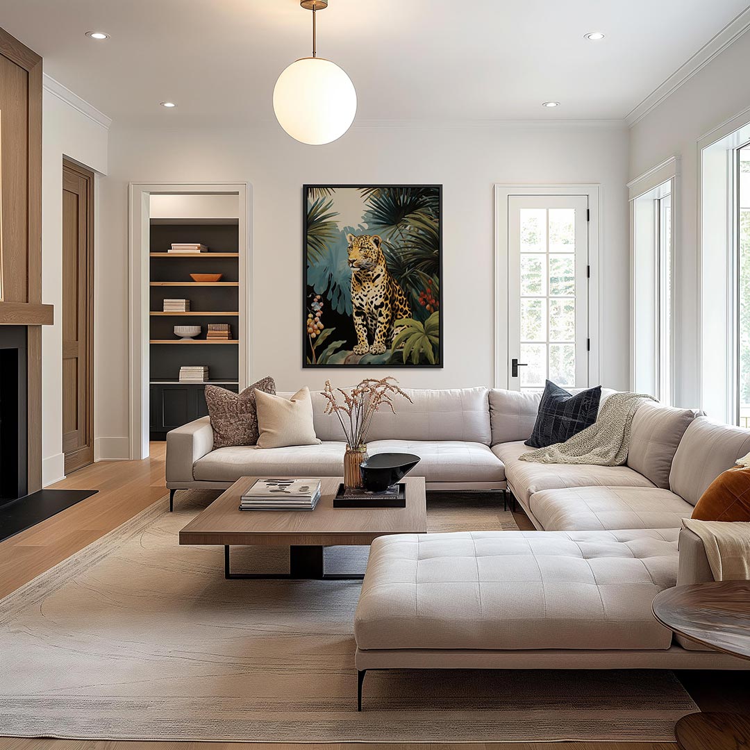 Tropische dierenwereld Kunstwerk