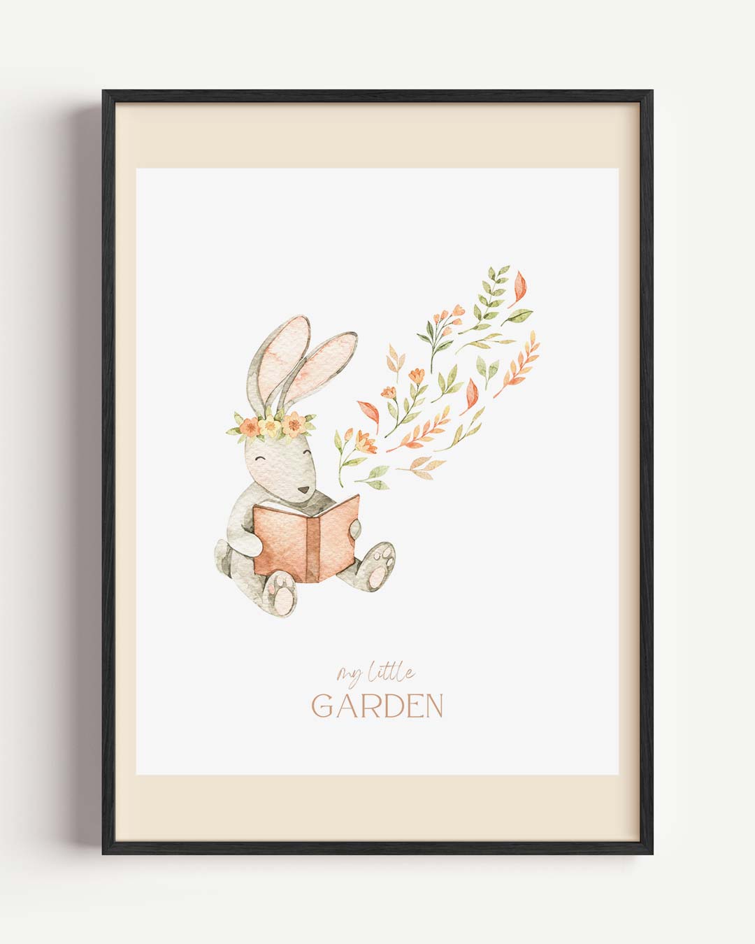 Leesplezier in de Tuin Poster