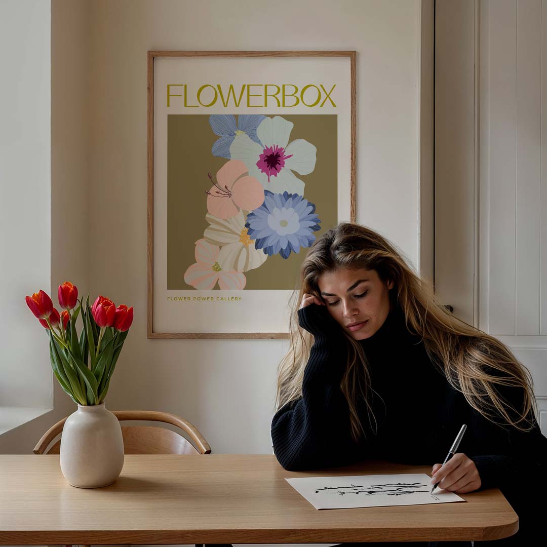 Bloemenpracht Poster-WallArtistic