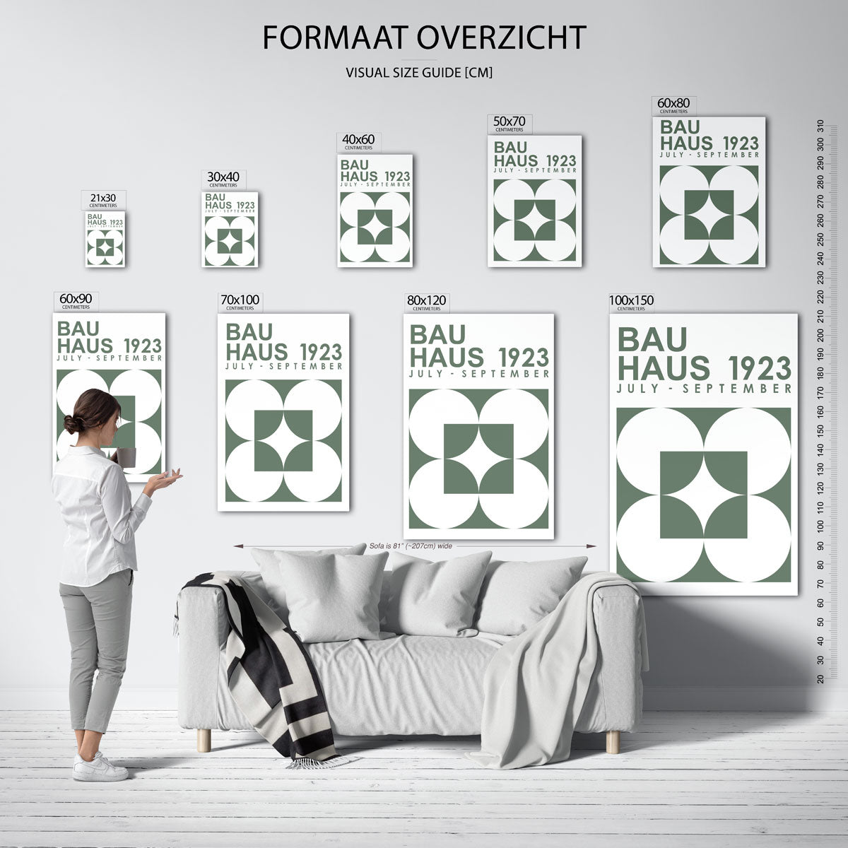Vorm en balans Poster