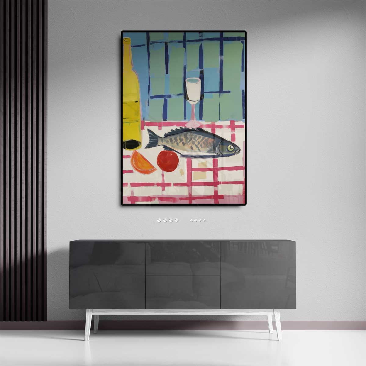 Mediterrane Tafereel Kunstwerk-canvas-dibond-plexiglas-wanddecoratie-WallArtistic