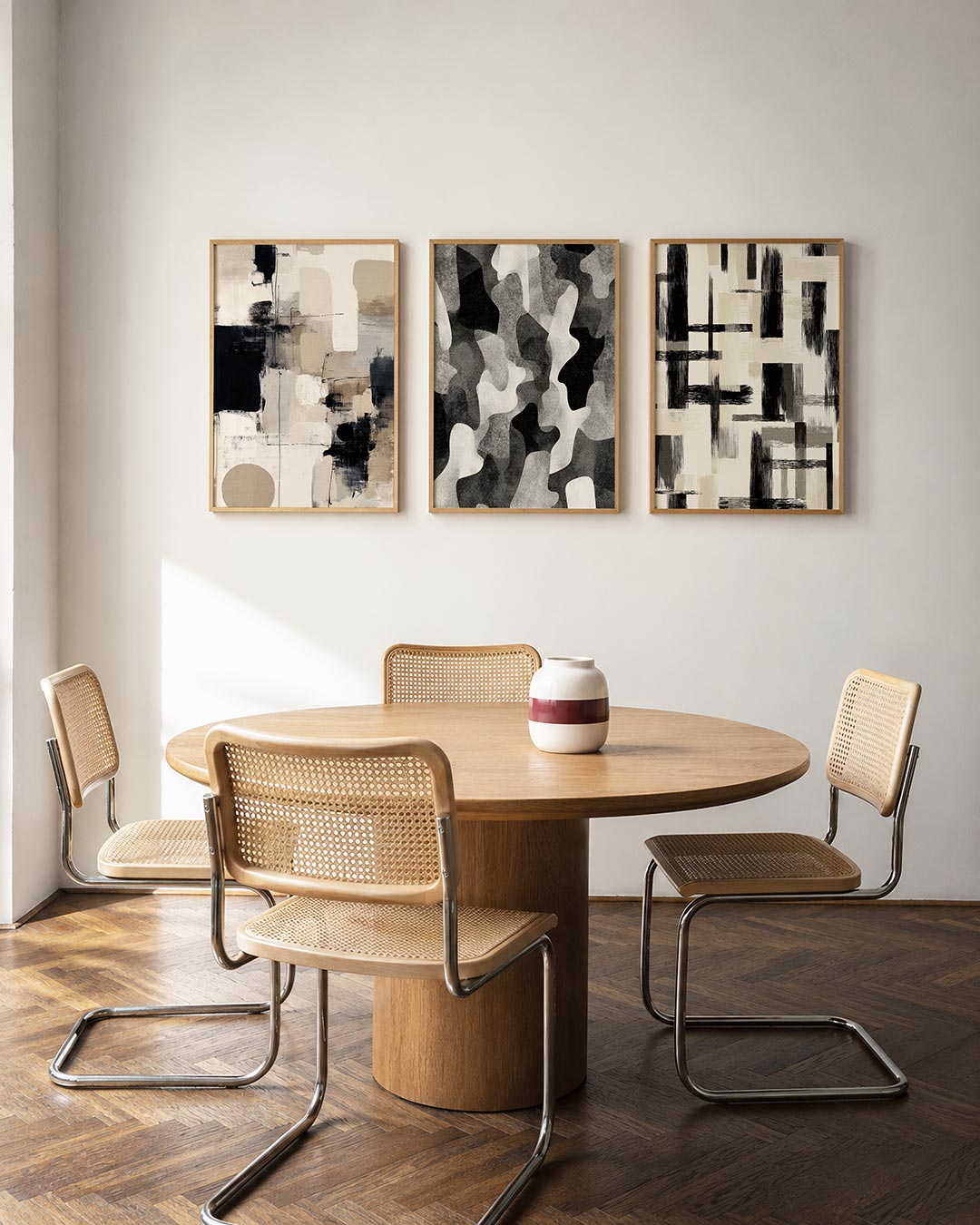 Vorm en balans Posterset