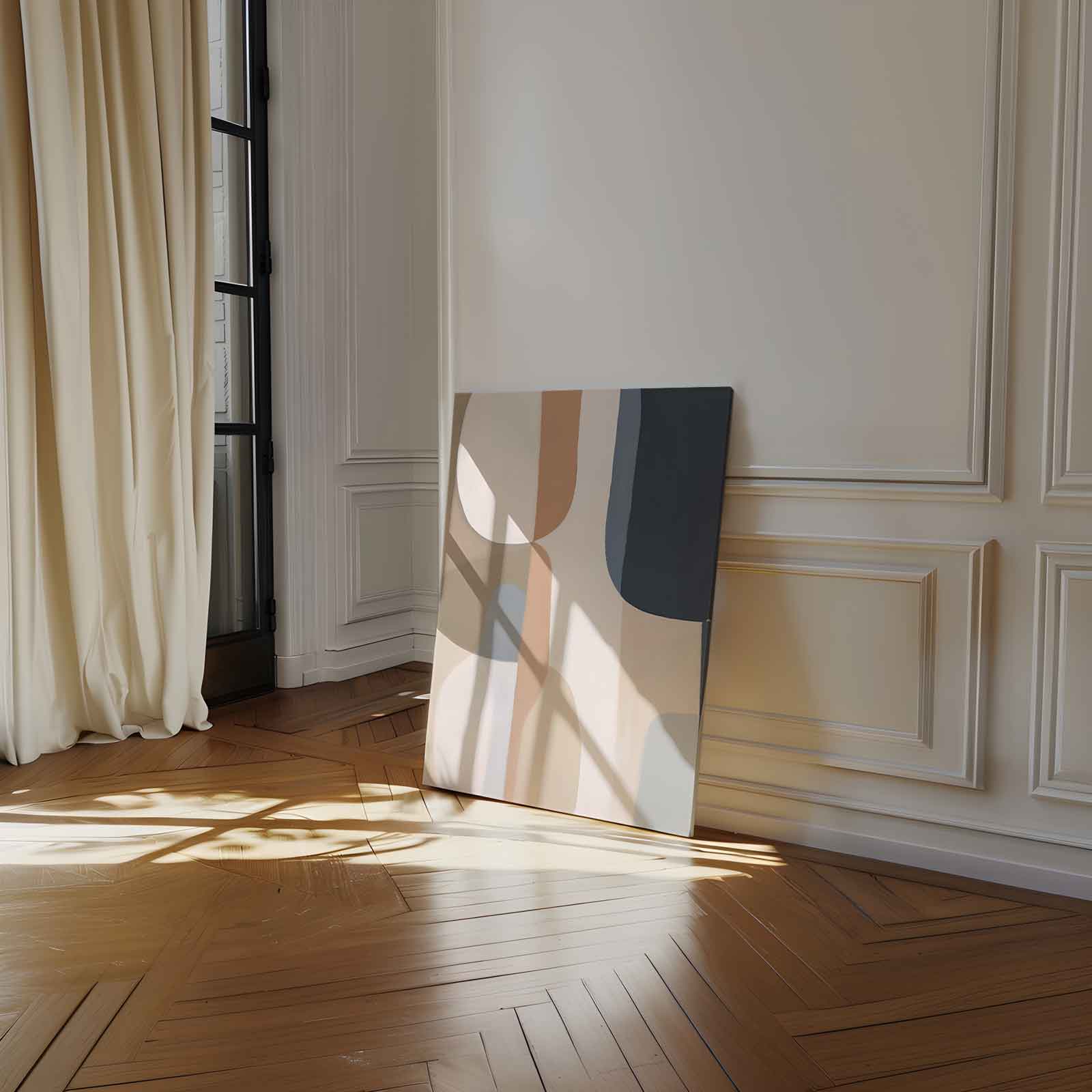Eenvoudige Harmonie Kunstwerk-canvas-dibond-plexiglas-wanddecoratie-WallArtistic