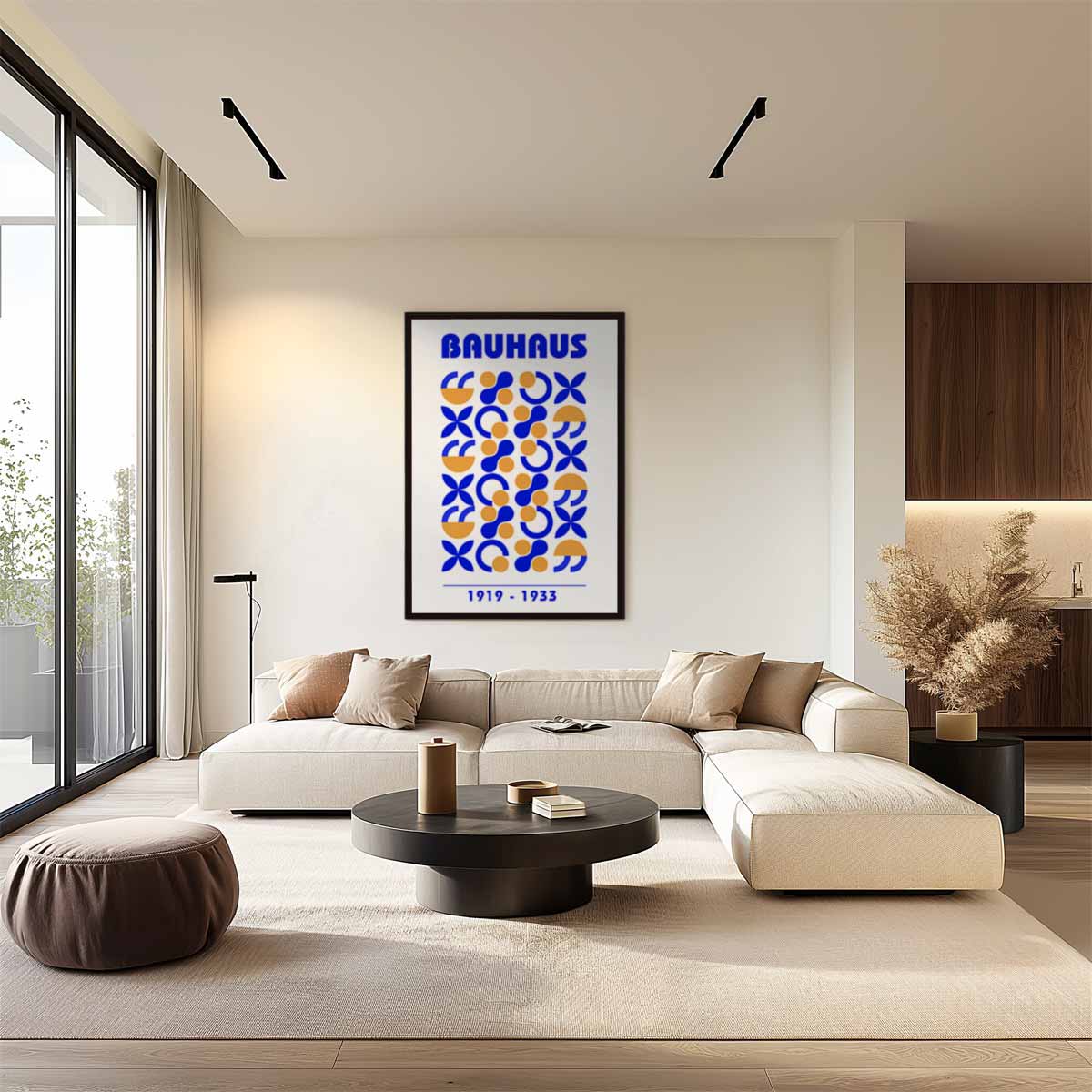 Bauhaus Stijl Poster Kunstwerk-canvas-dibond-plexiglas-wanddecoratie-WallArtistic