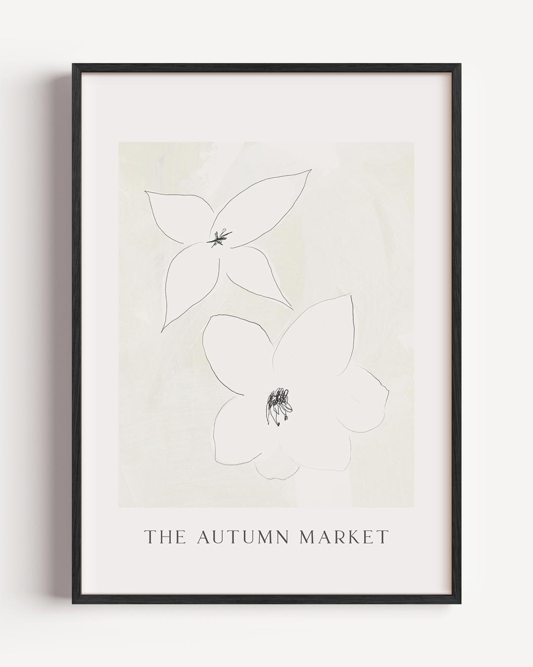 Bloemen in de Herfstsfeer Poster-WallArtistic