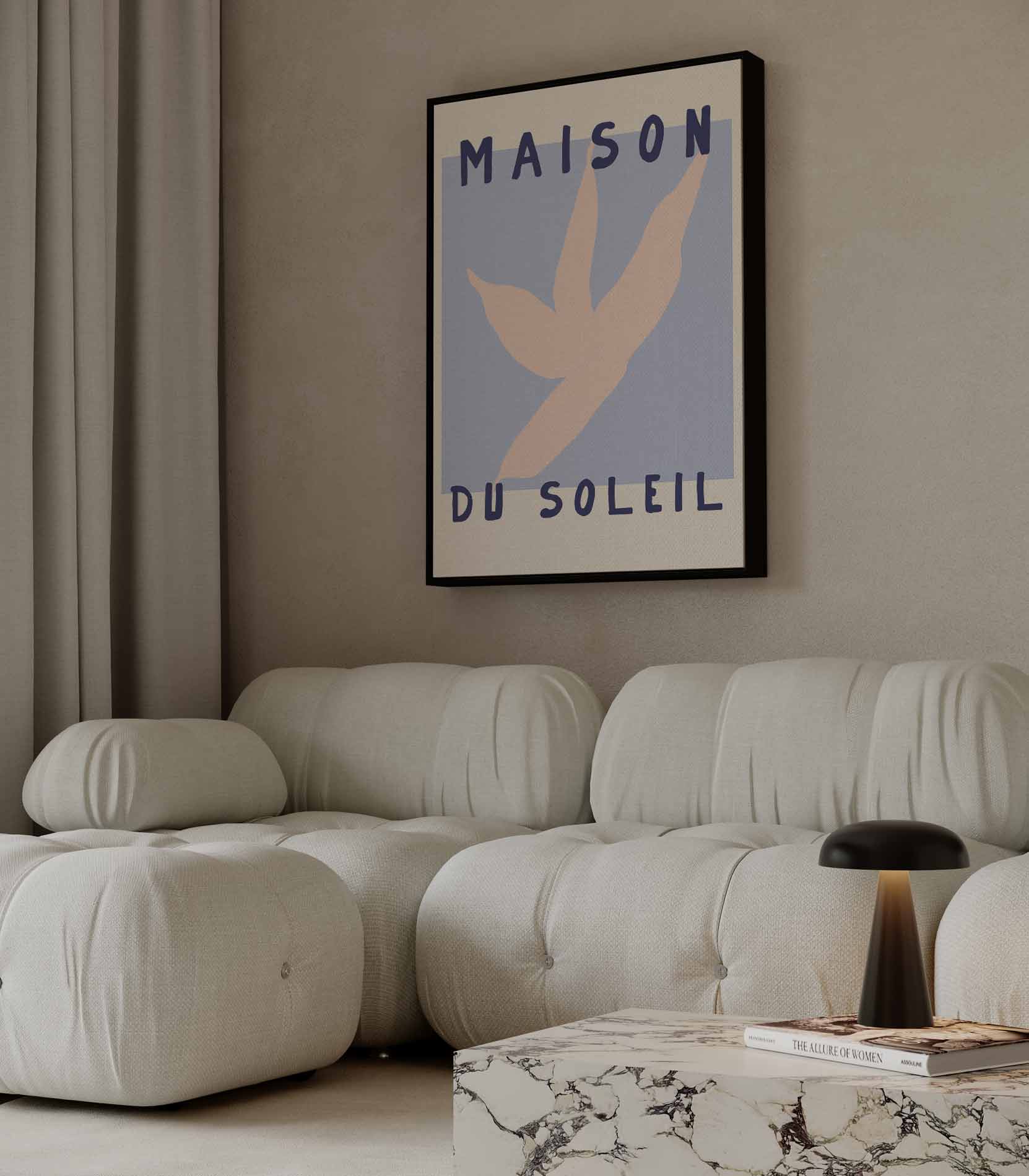 Maison du Soleil Kunstposter