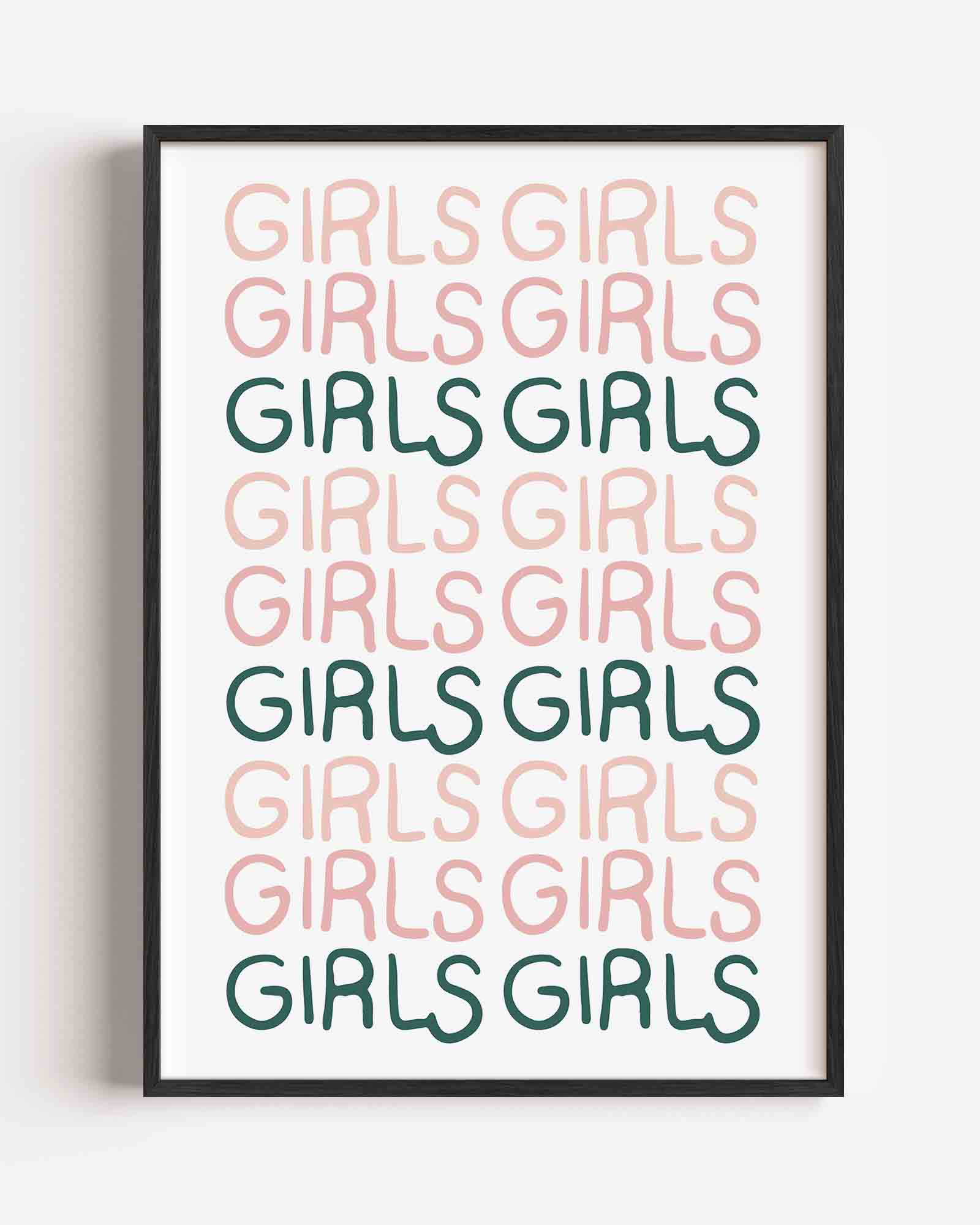 Meisjes herhaling Poster
