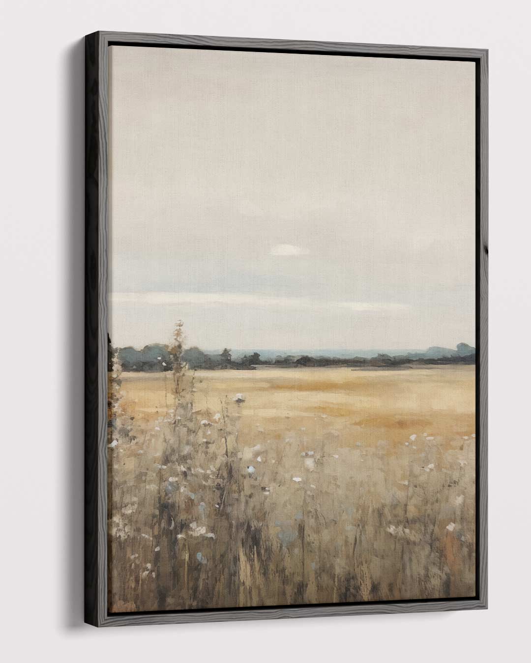 Rustieke Weide in de Herfst Kunstwerk-canvas-dibond-plexiglas-wanddecoratie-WallArtistic