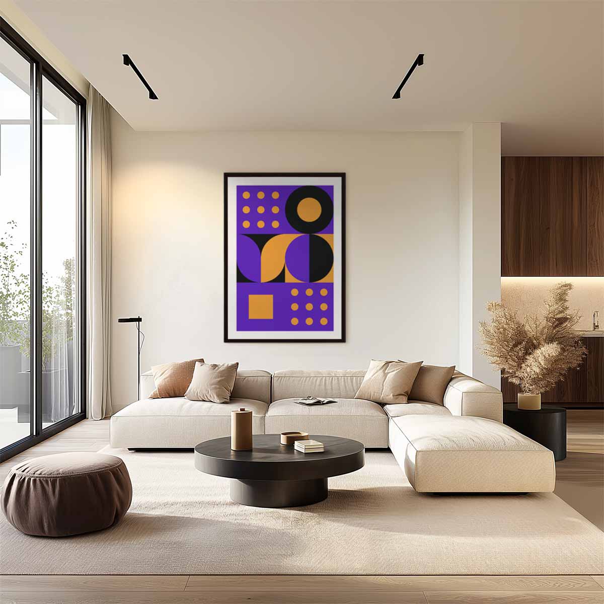 Abstract kunstwerk Kunstwerk-canvas-dibond-plexiglas-wanddecoratie-WallArtistic