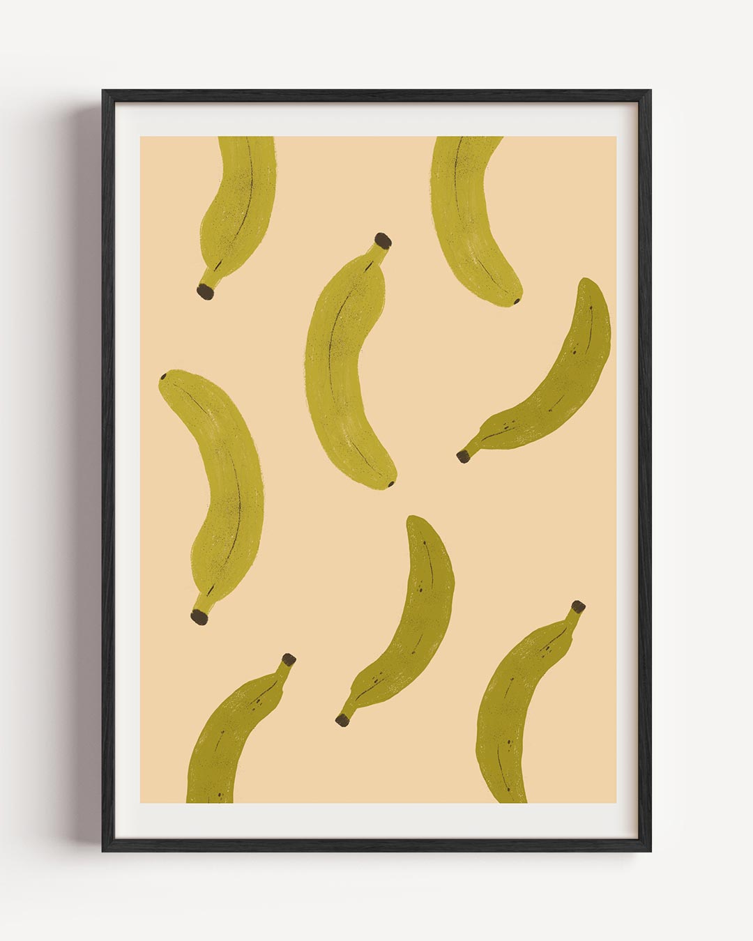 Vrolijke Bananen Poster-WallArtistic