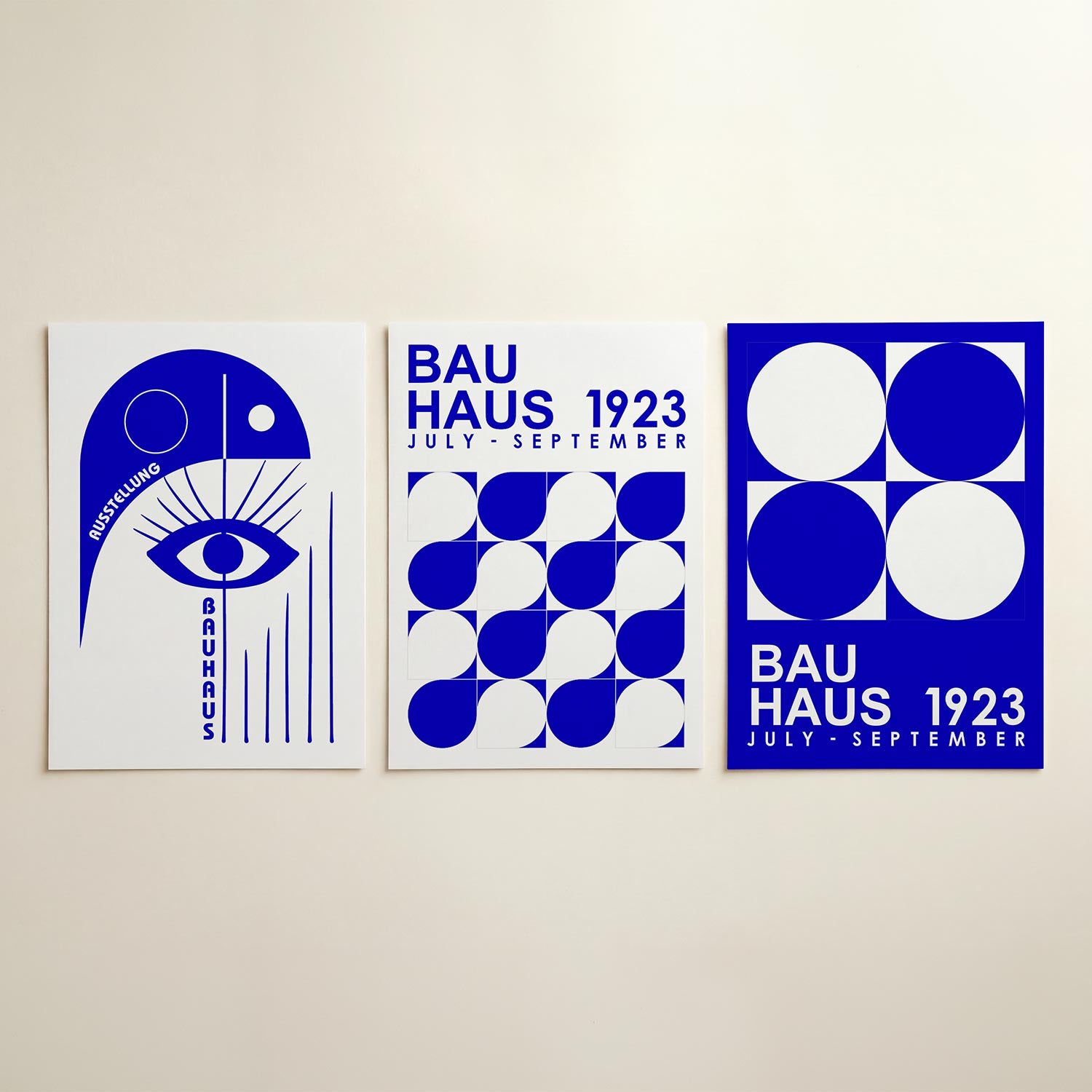 Oog en lijnen Posterset