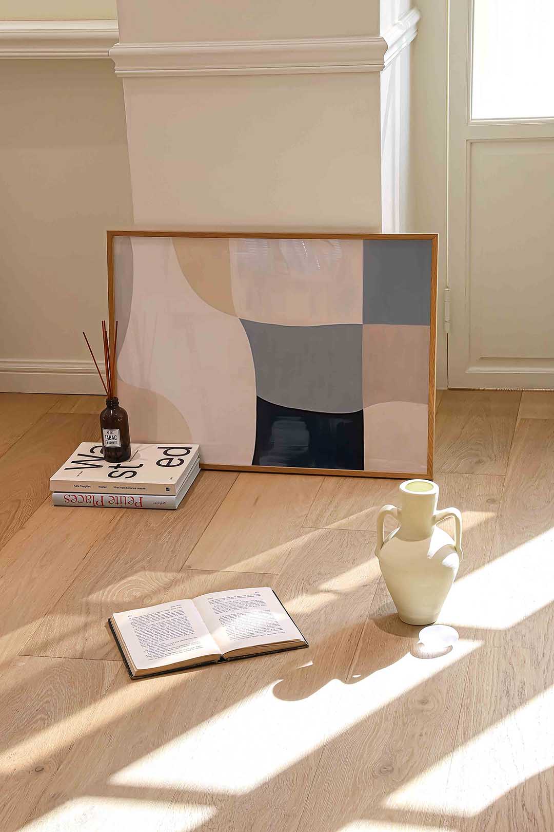 Abstracte vormen Poster