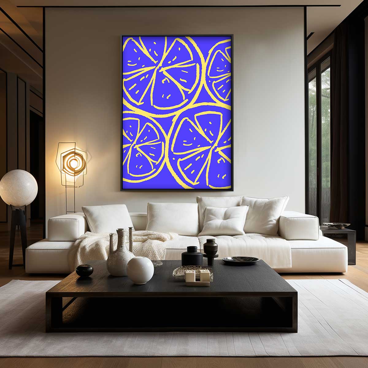 Citrus Fantasie Kunstwerk-canvas-dibond-plexiglas-wanddecoratie-WallArtistic