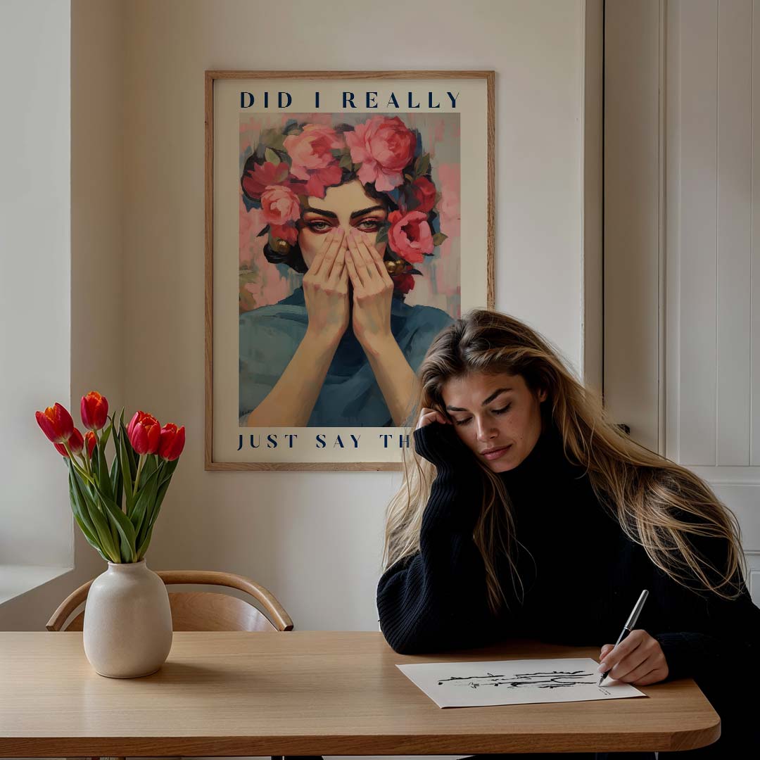 Kleurrijke Bloemenpracht Poster-WallArtistic