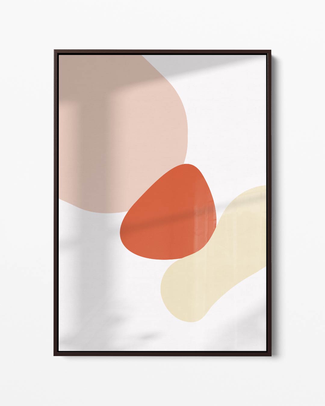 Abstracte Kleurenstudie Kunstwerk-canvas-dibond-plexiglas-wanddecoratie-WallArtistic