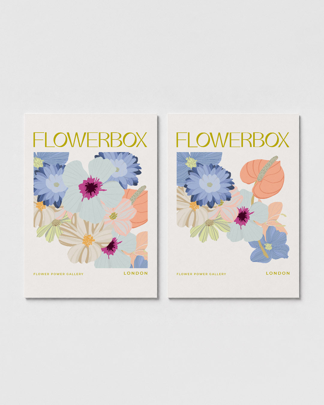 Bloemenpracht Posterset
