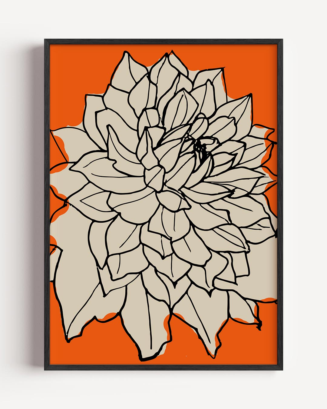 Bloemrijke Blikvanger Poster-WallArtistic
