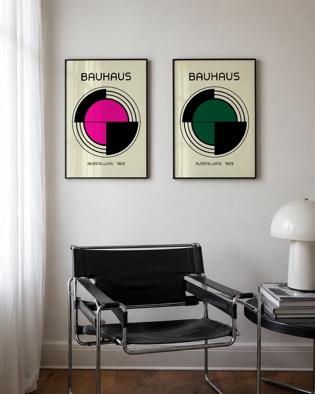 Cirkel en lijnen Posterset
