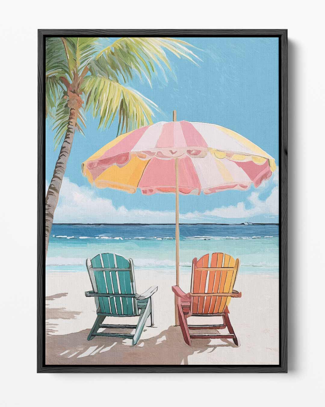 Stranddag Droom Kunstwerk-canvas-dibond-plexiglas-wanddecoratie-WallArtistic