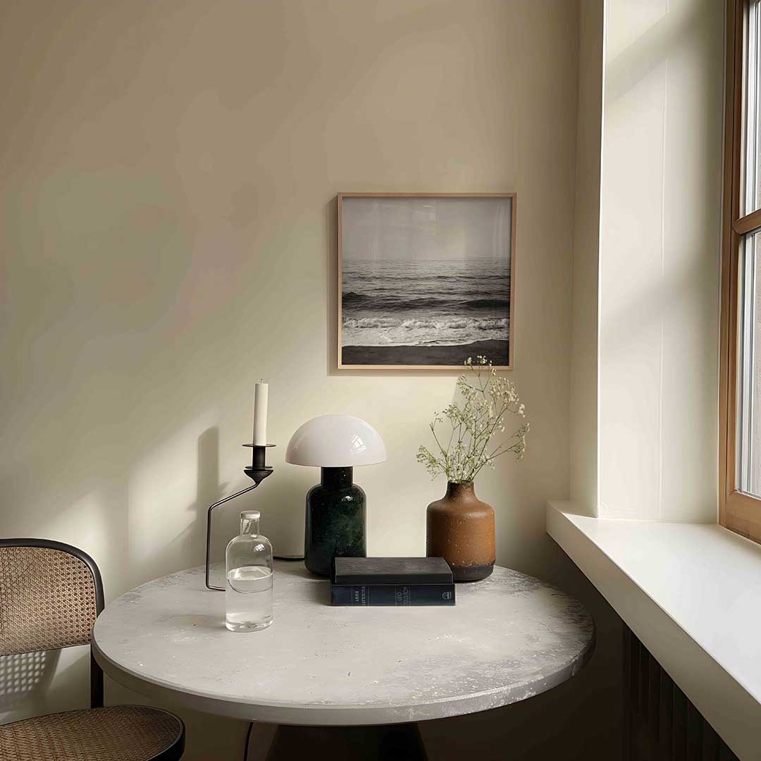 Golven en horizon Poster