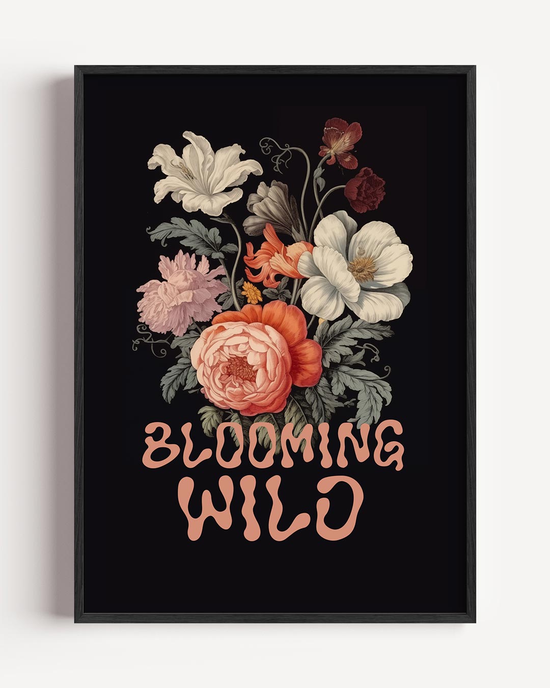 Blooming Wild Bloemenposter-WallArtistic