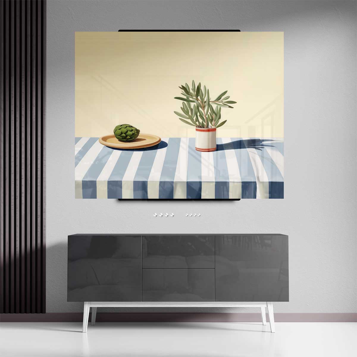 Zomerlicht Stilleven Kunstwerk-canvas-dibond-plexiglas-wanddecoratie-WallArtistic