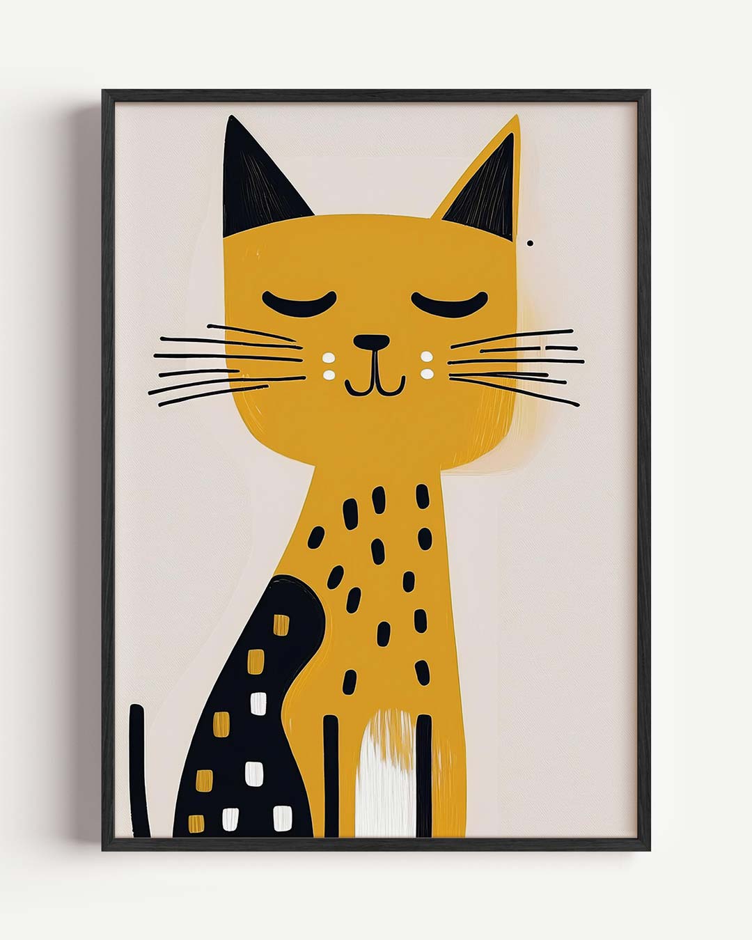 Slapende Kattenposter