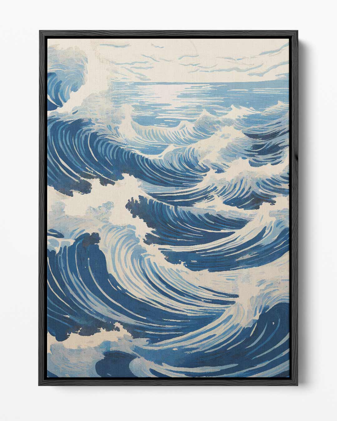 Golfen van de Oceaan Kunstwerk-canvas-dibond-plexiglas-wanddecoratie-WallArtistic