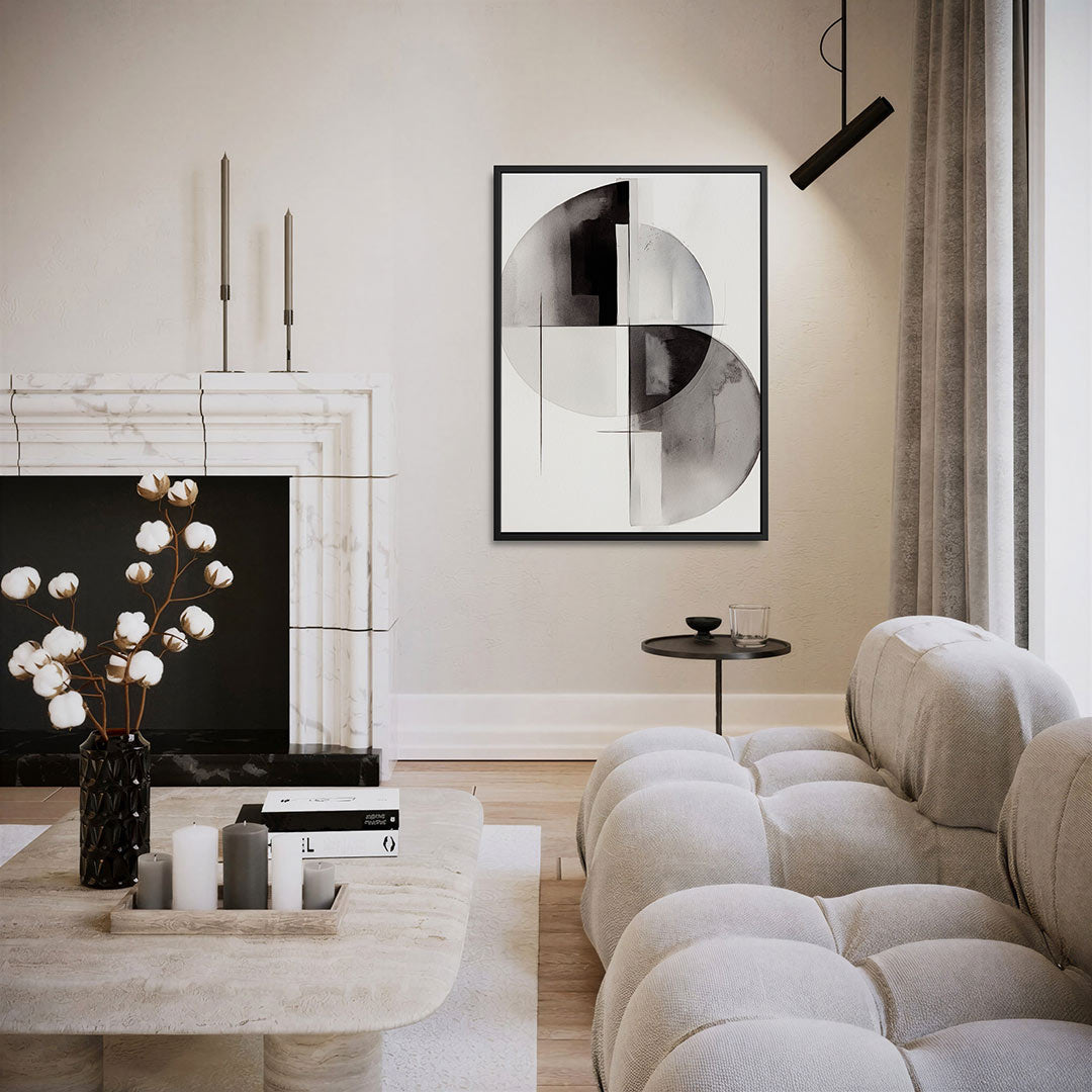 Geometrische vormen Kunstwerk