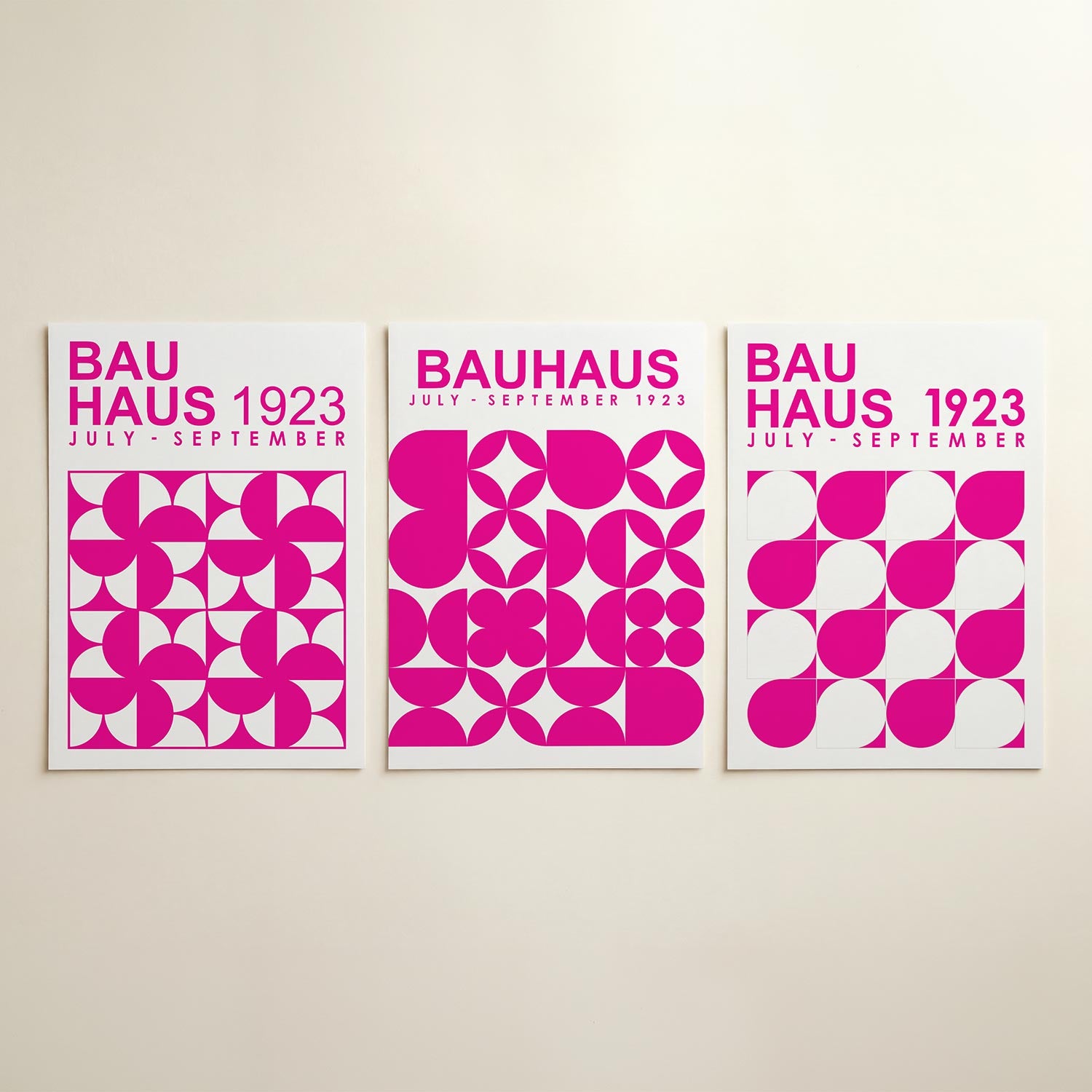 Vorm en kleur Posterset