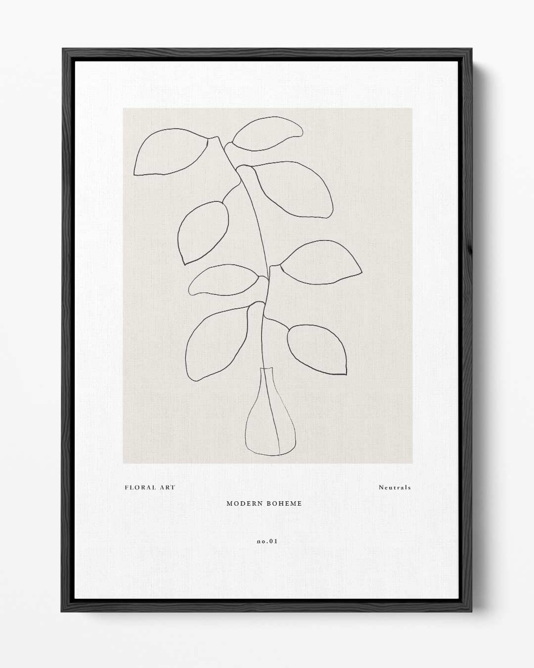 Modern Boho Flora Kunstwerk-canvas-dibond-plexiglas-wanddecoratie-WallArtistic