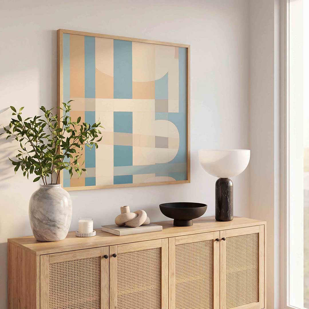 Geometrische vormen Poster