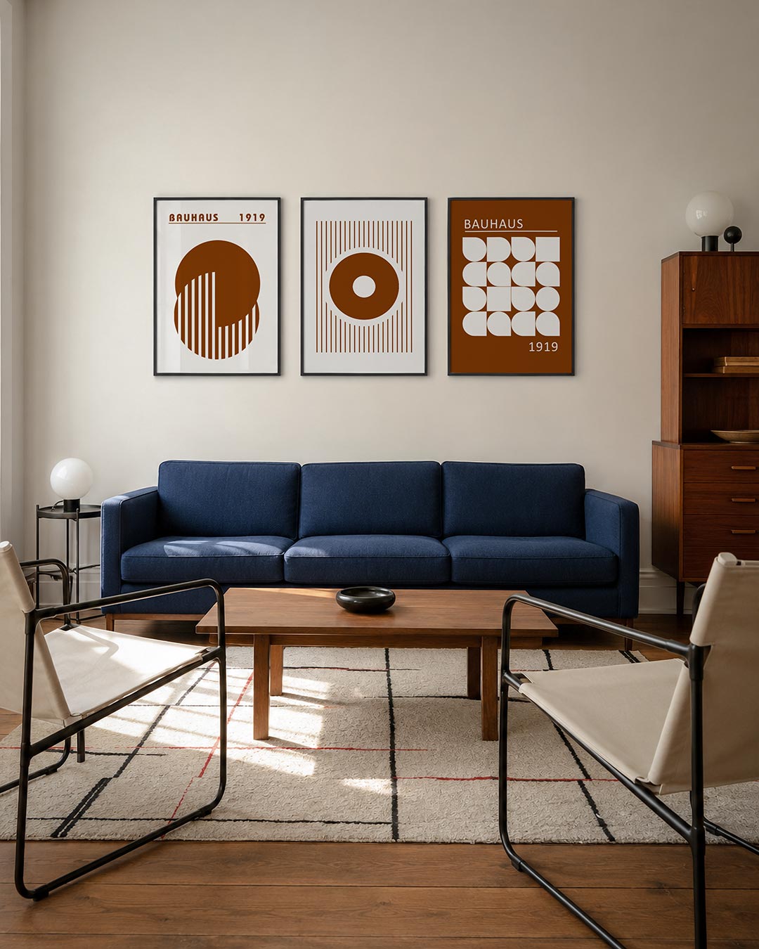 Cirkel en strepen Posterset