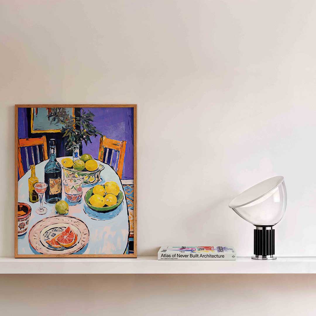 Stilleven met citrus Poster