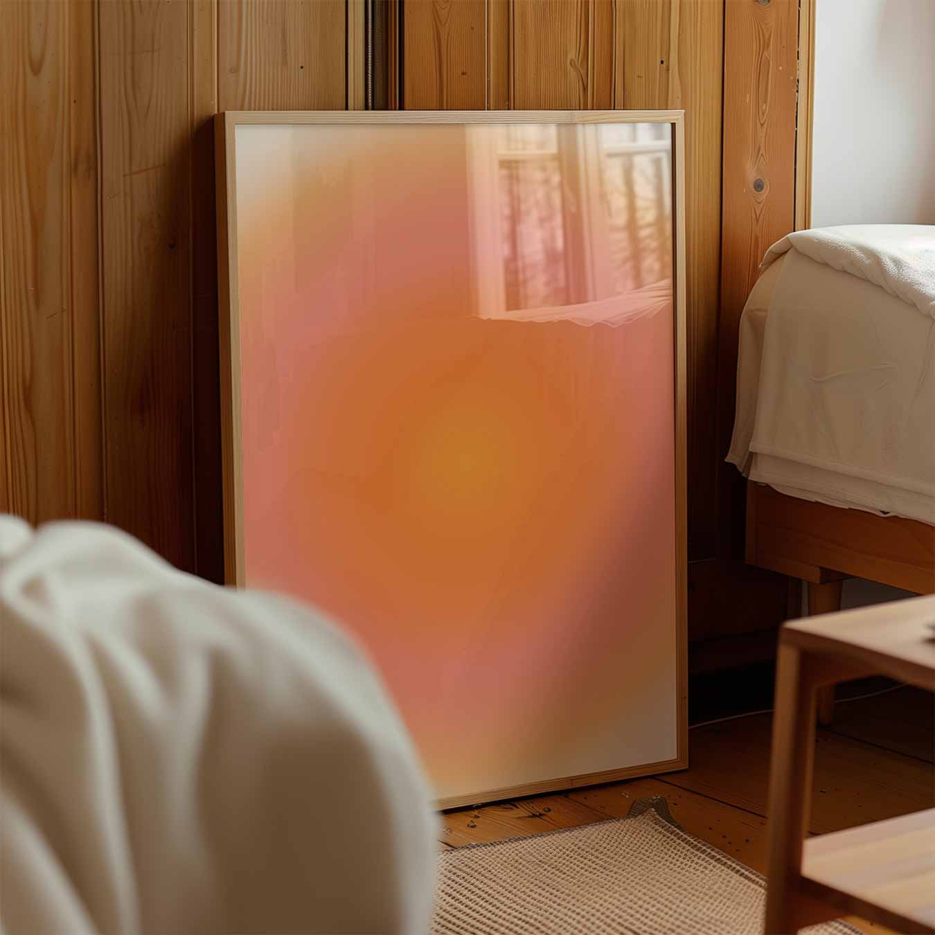 Zonsondergang Dromer Poster