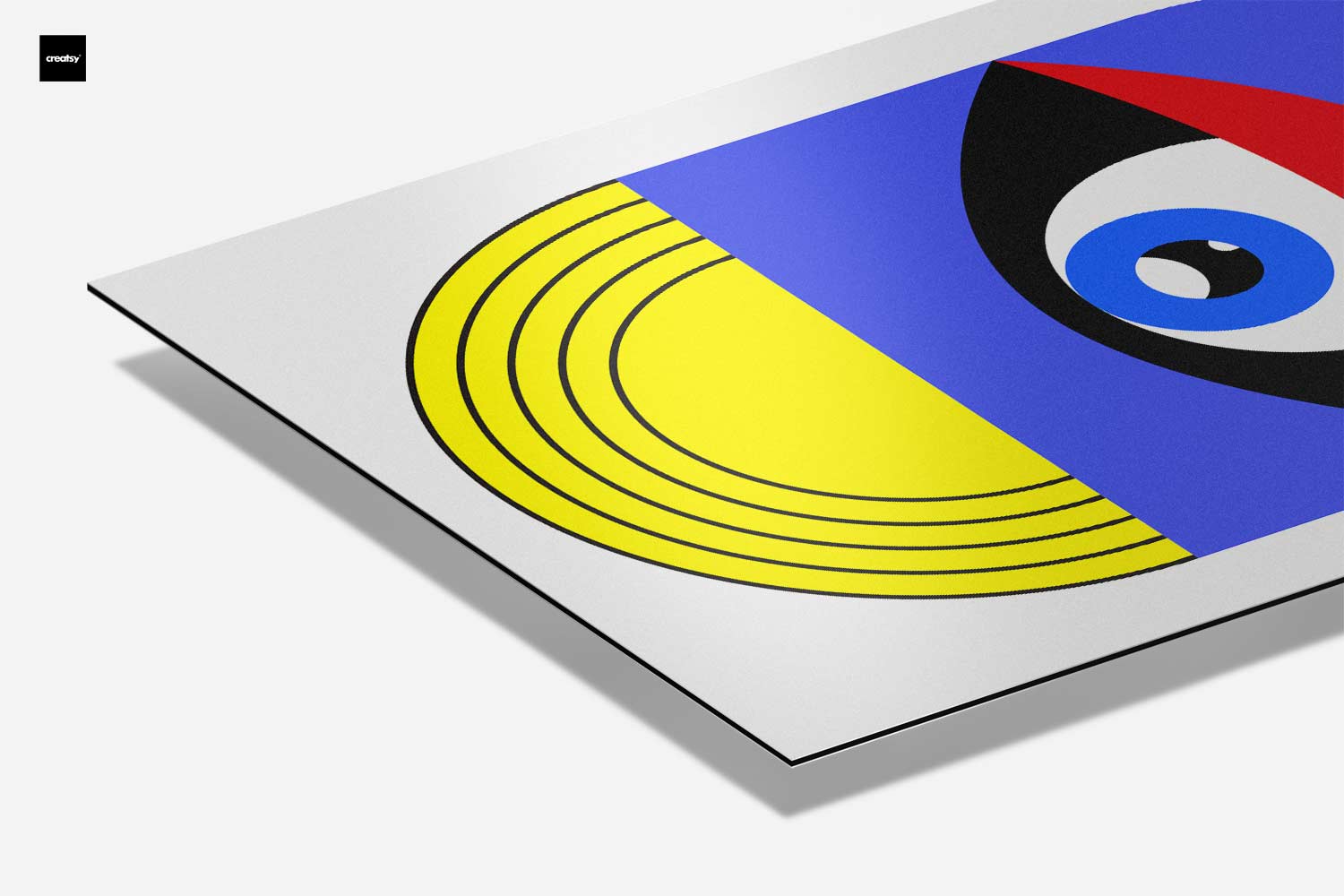 Kleurrijk Oog Schilderij Kunstwerk