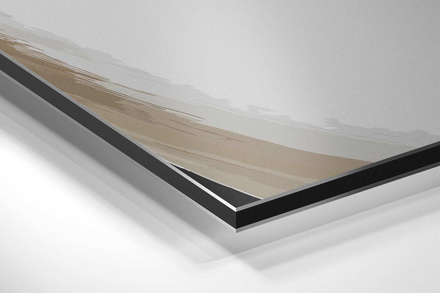 Golven van Rust Kunstwerk-canvas-dibond-plexiglas-wanddecoratie-WallArtistic